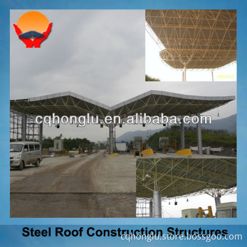 China Honglu Steel Building Material Roof Structure